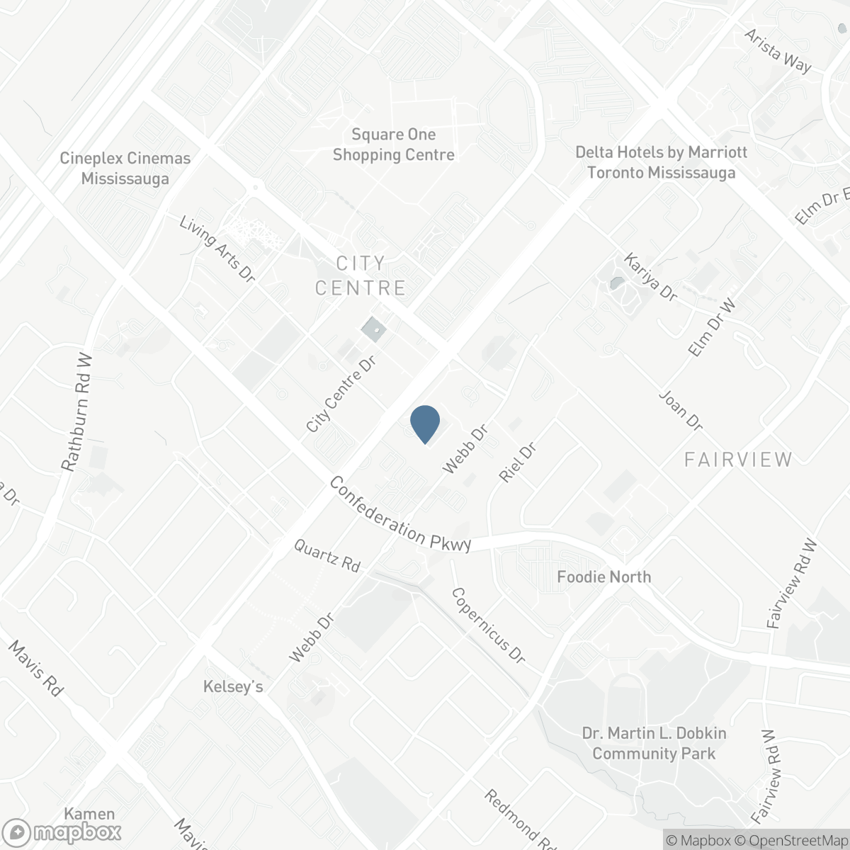 1701 - 310 BURNHAMTHORPE ROAD W, Mississauga, Ontario L5B 4P9